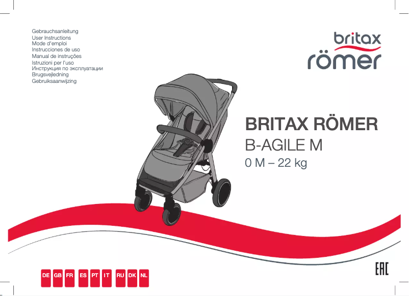 Page n°1 - Manuel utilisateur Britax-Römer B-Agile M