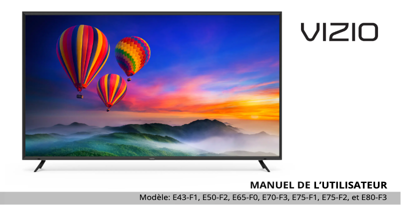 Image de la première page du manuel de l'appareil E43-F1