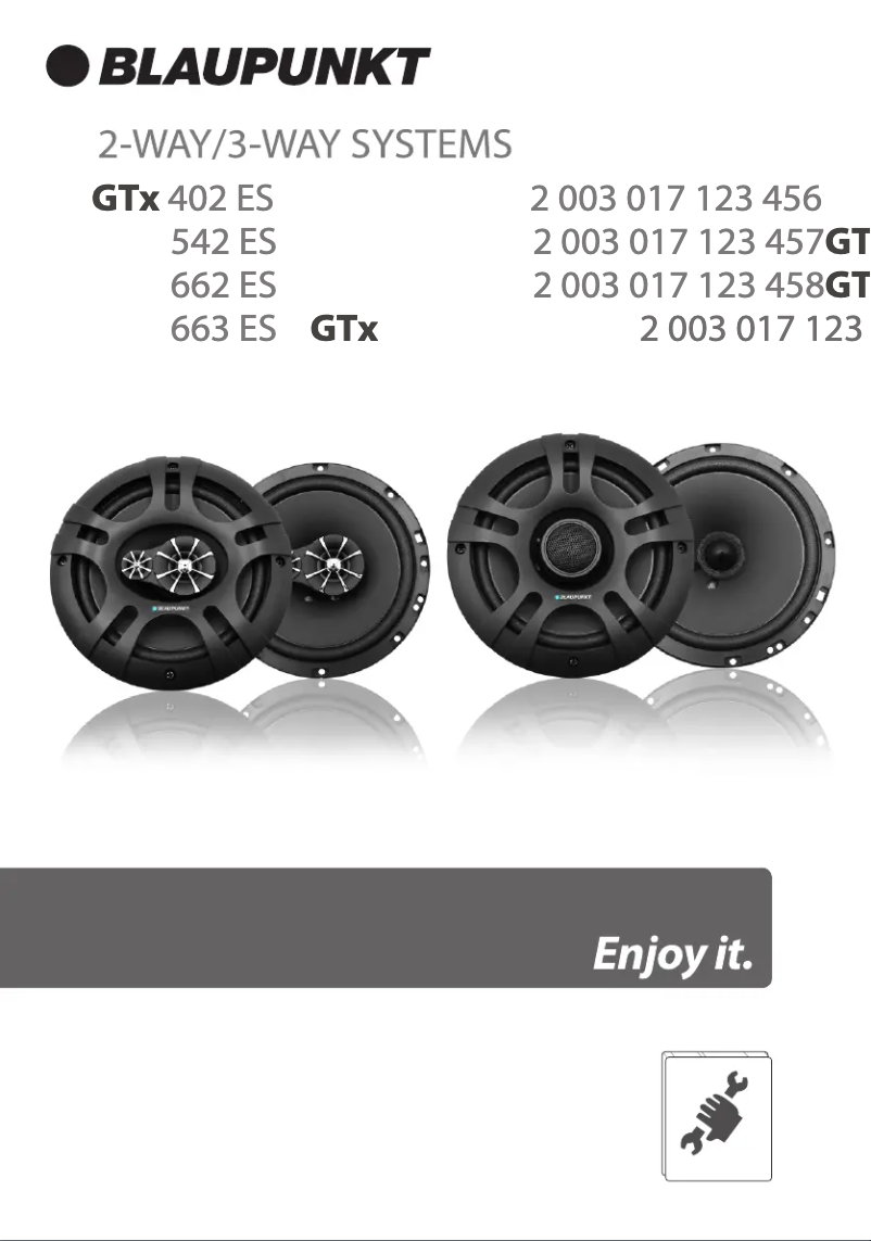 Página 1 del manual Manual de usuario Blaupunkt GTx 662 ES