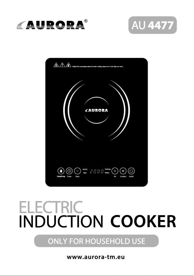 Page n°1 - Manuel utilisateur Aurora AU4477