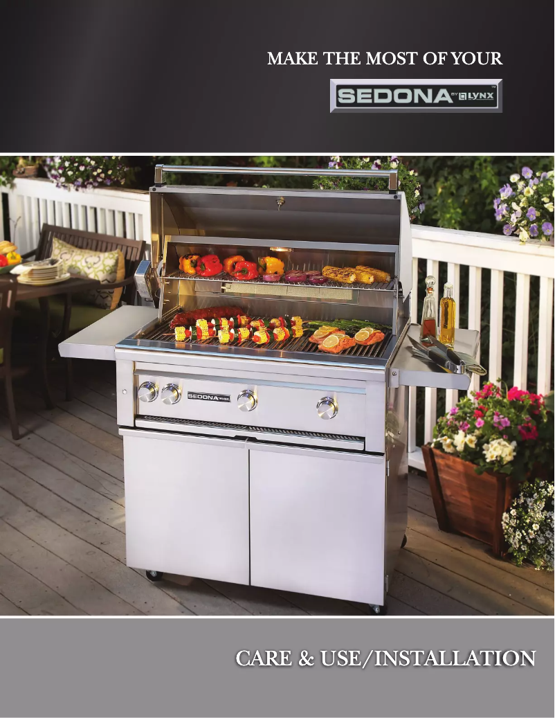 Page n°1 - Manuel utilisateur Lynx Sedona L600R-LP