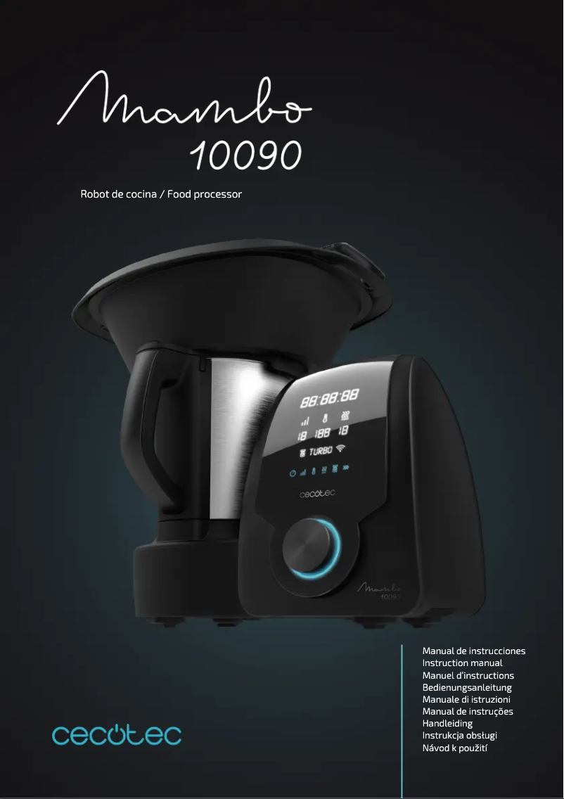 Page 1 de la notice Manuel utilisateur Cecotec Mambo 10090