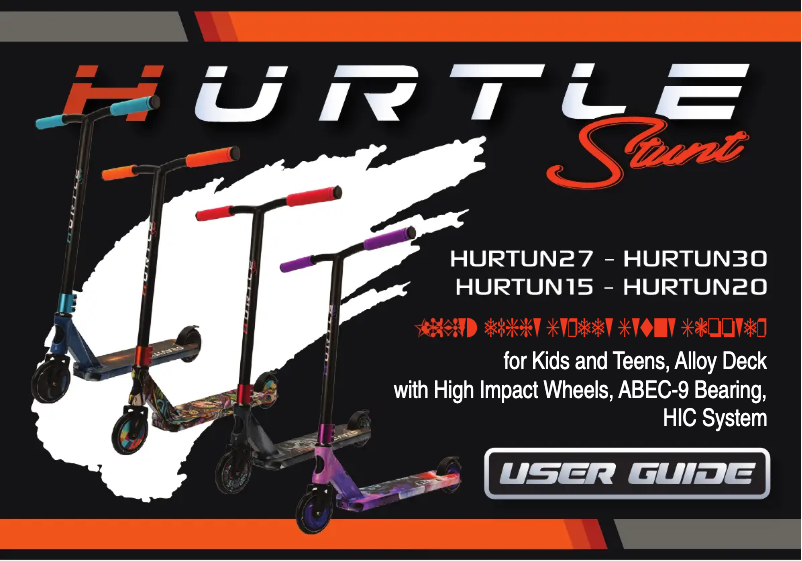 Page n°1 - Manuel utilisateur Hurtle Stunt HURTUN27