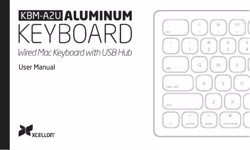 First page image of the manual for KBM-A2US-A