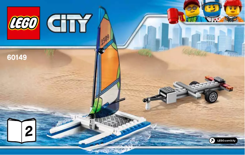Page n°1 - Manuel utilisateur Lego City 60149