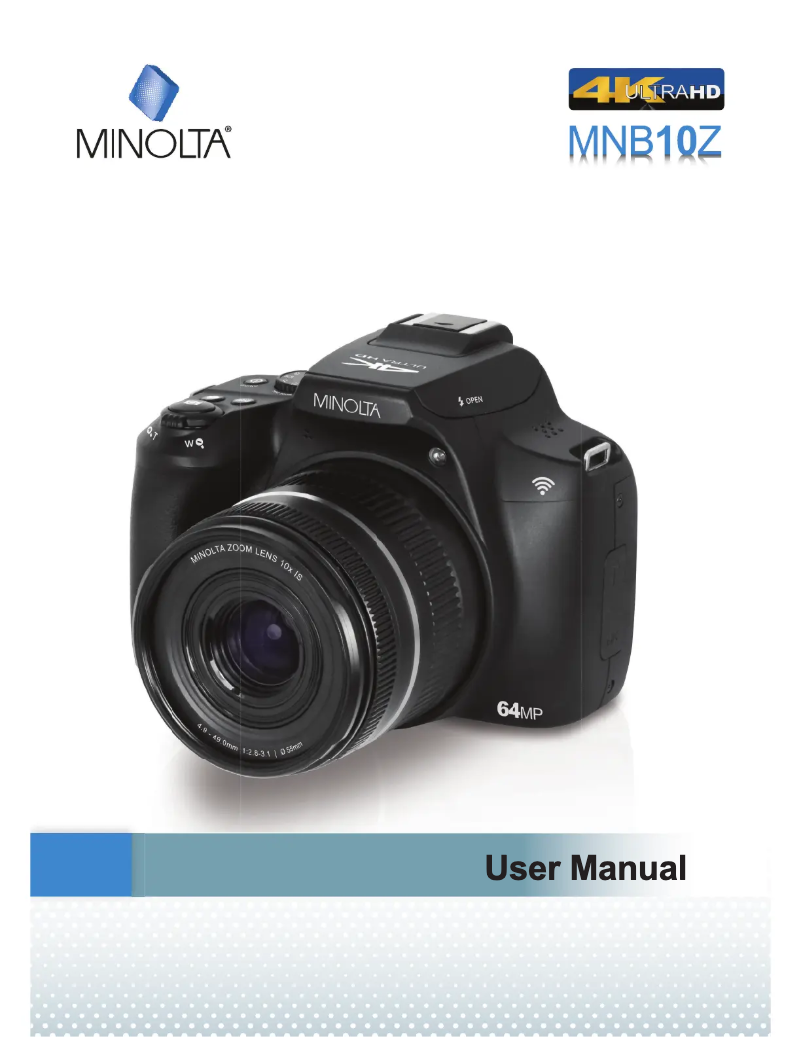 Image de la première page du manuel de l'appareil MNB10Z