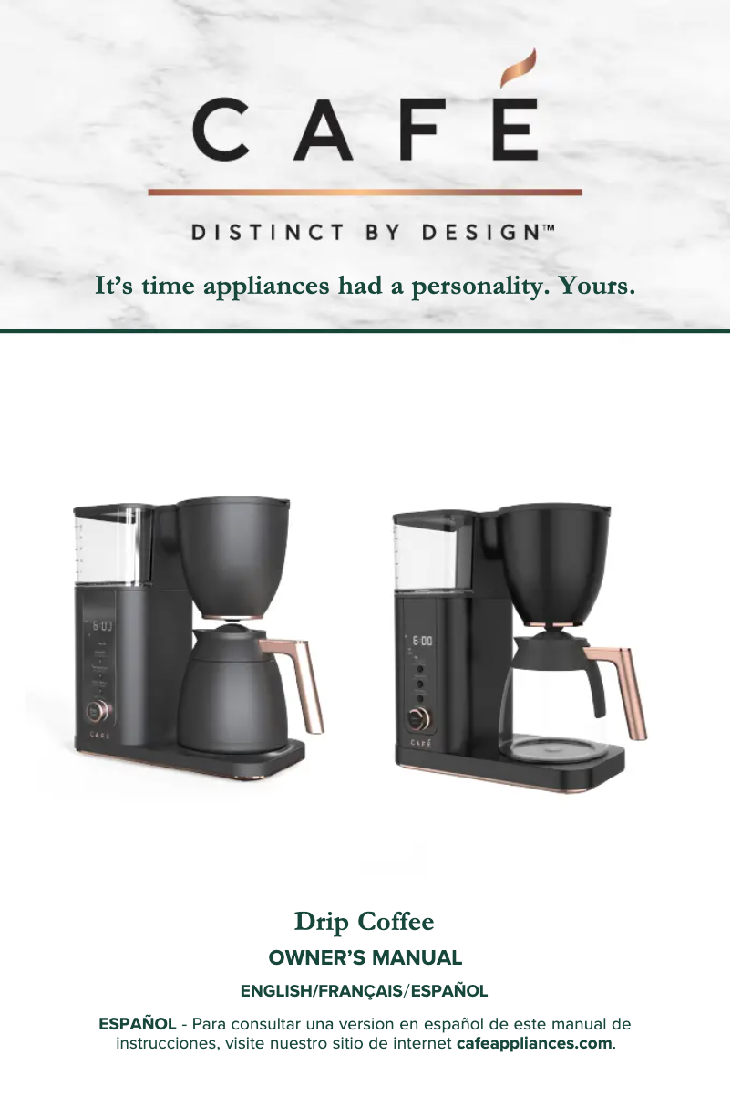 Page 1 of the manual Use and Maintenance Manual GE C7CDABS4RW3