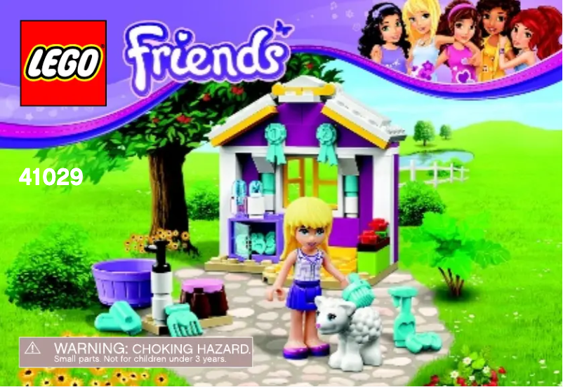 Page n°1 - Manuel utilisateur Lego Friends 41029