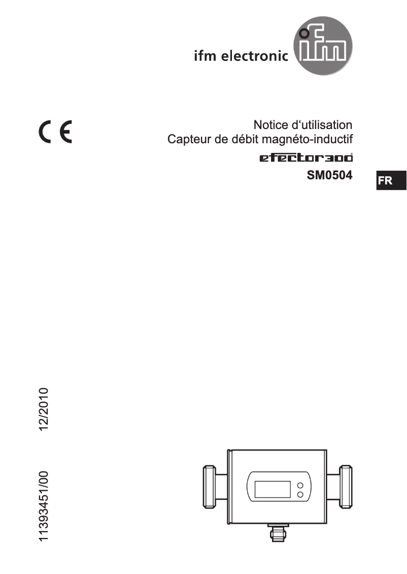 Page n°1 - Manuel utilisateur IFM SM0504
