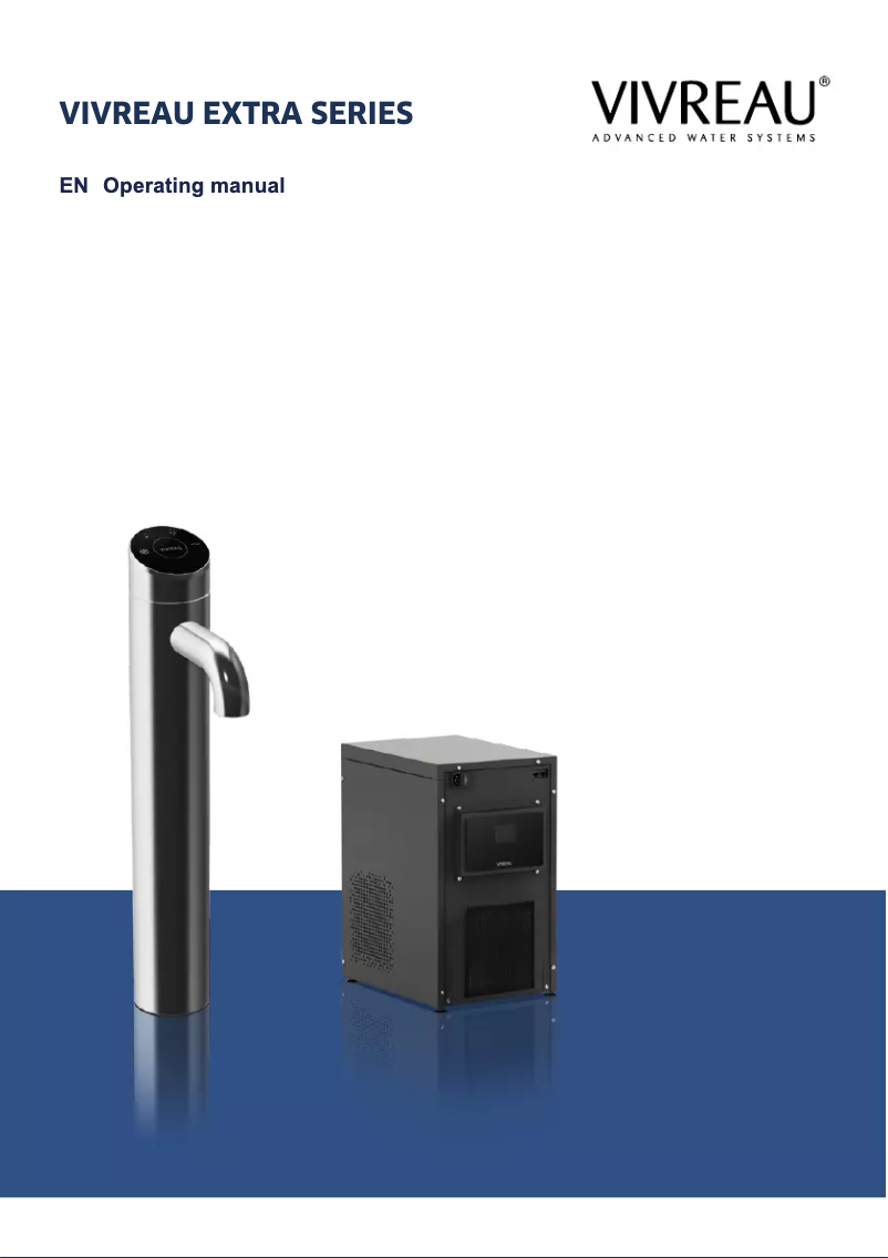 Page n°1 - Manuel utilisateur Vivreau Extra I-Tap-33 HygienePlus