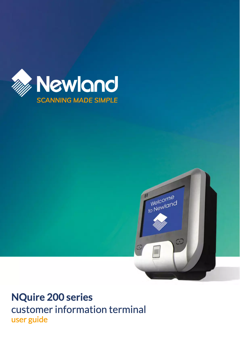 Página 1 del manual Manual de usuario Newland NQuire200