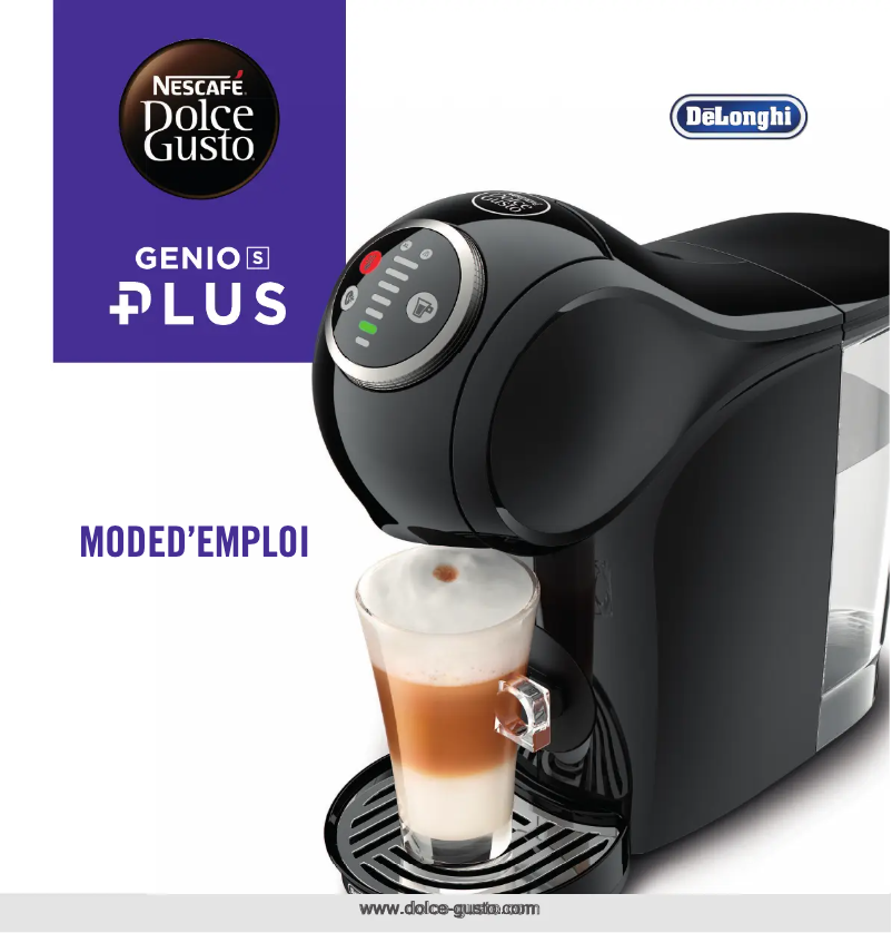 Imagen de la primera página del manual del dispositivo Nescafé Dolce Gusto Genio S