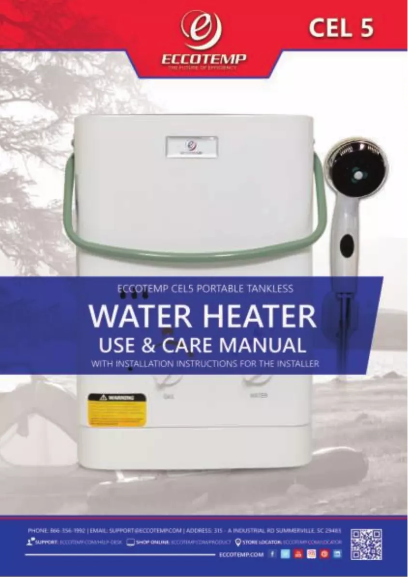 Página 1 del manual Manual de usuario EccoTemp CE-L5
