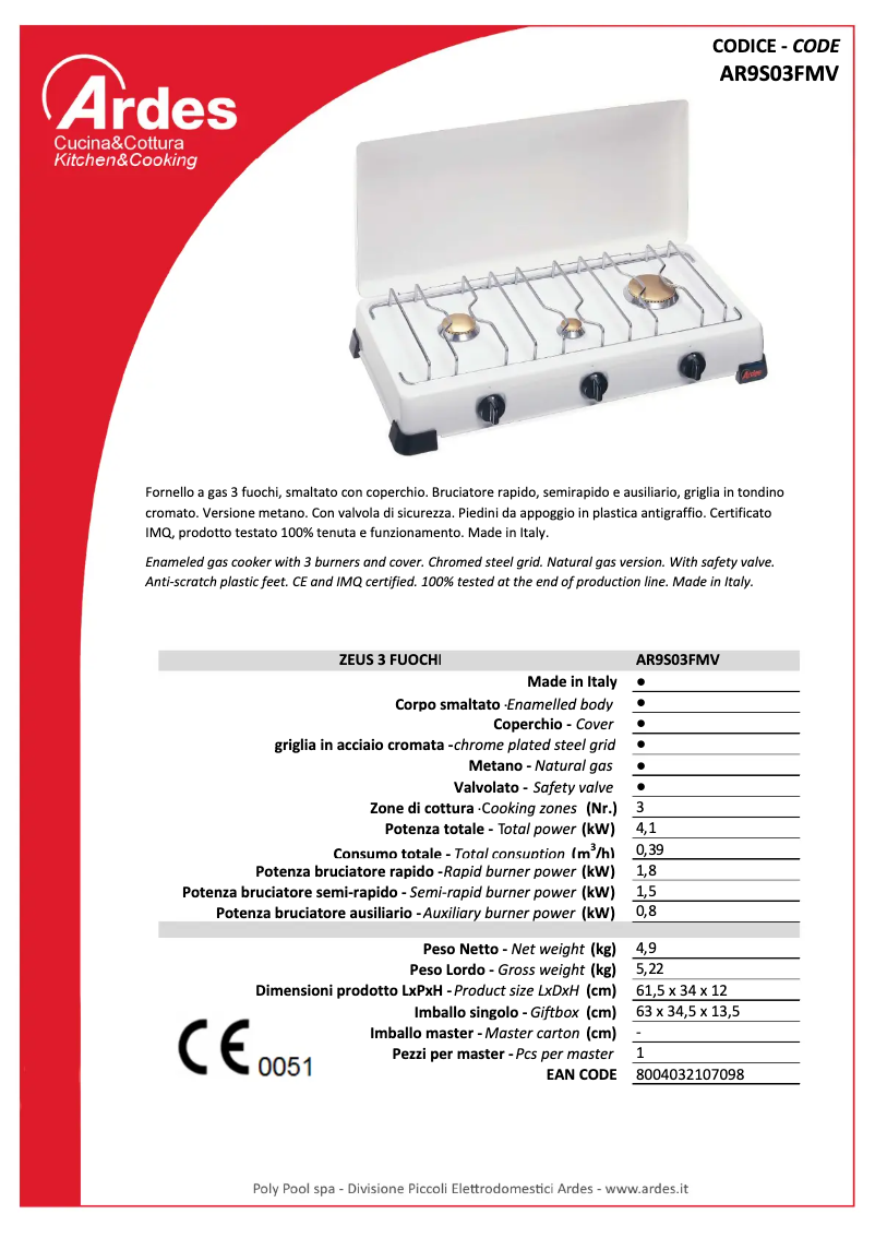 Página 1 del manual Manual de usuario Ardes AR9S03F