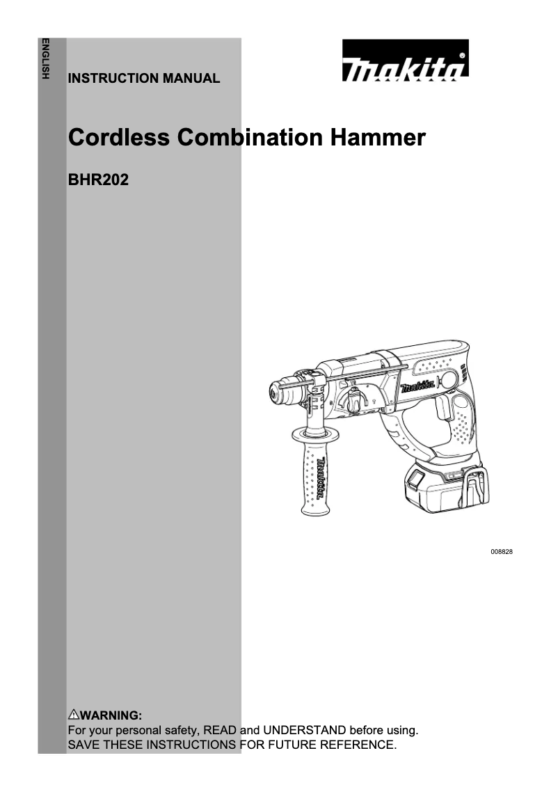 Image de la première page du manuel de l'appareil XRH03Z