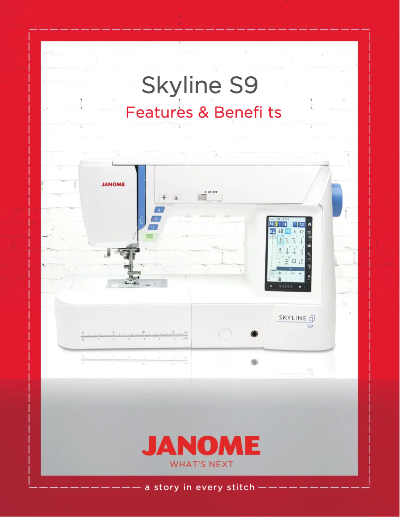 Image de la première page du manuel de l'appareil Skyline S9