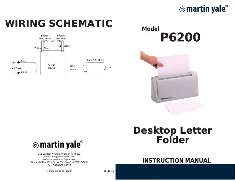 Image de la première page du manuel de l'appareil P6200