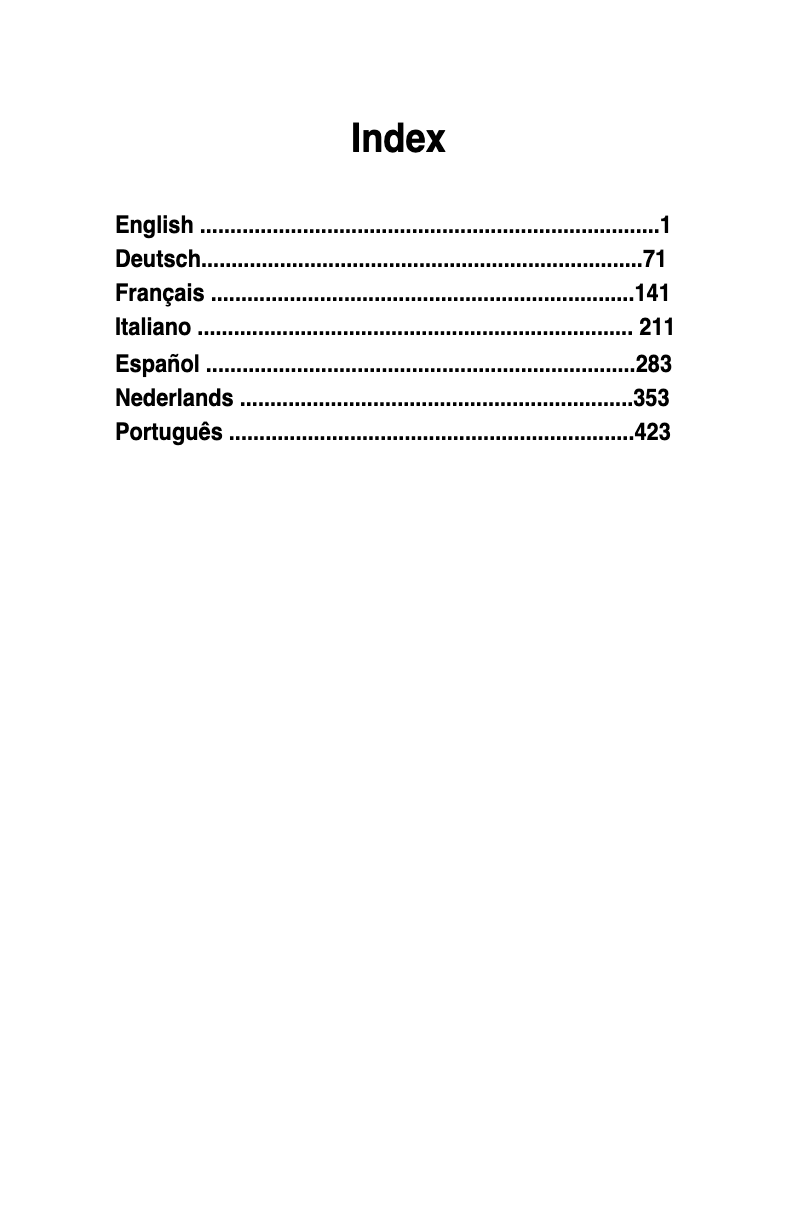 Image de la première page du manuel de l'appareil Essentio CM6330