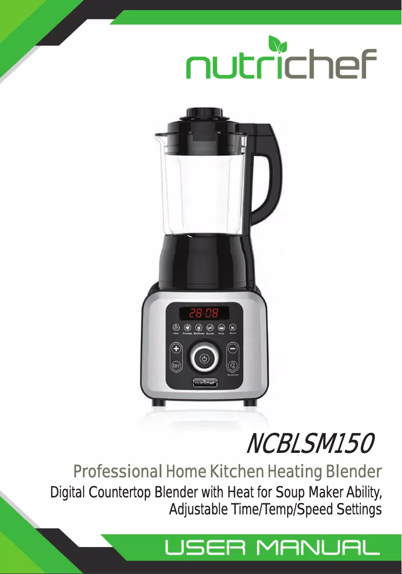 Image de la première page du manuel de l'appareil NCBLSM150