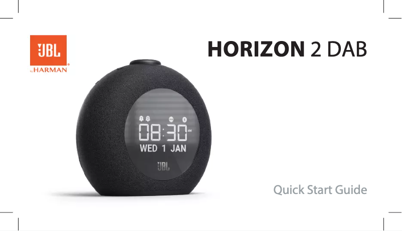 Image de la première page du manuel de l'appareil Horizon 2 DAB