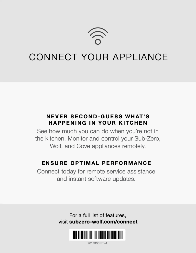 Page 1 de la notice Manuel utilisateur Sub-Zero BI-30U/S/TH-RH