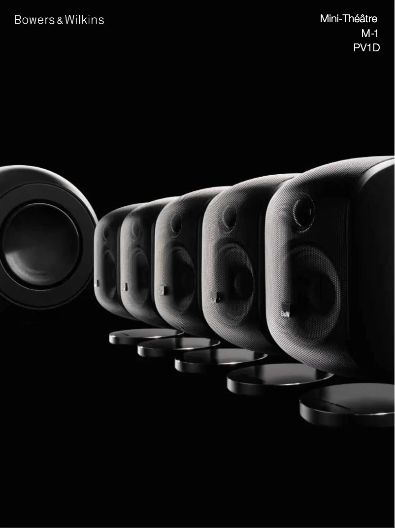 Page n°1 - Brochure Bowers & Wilkins MT-50