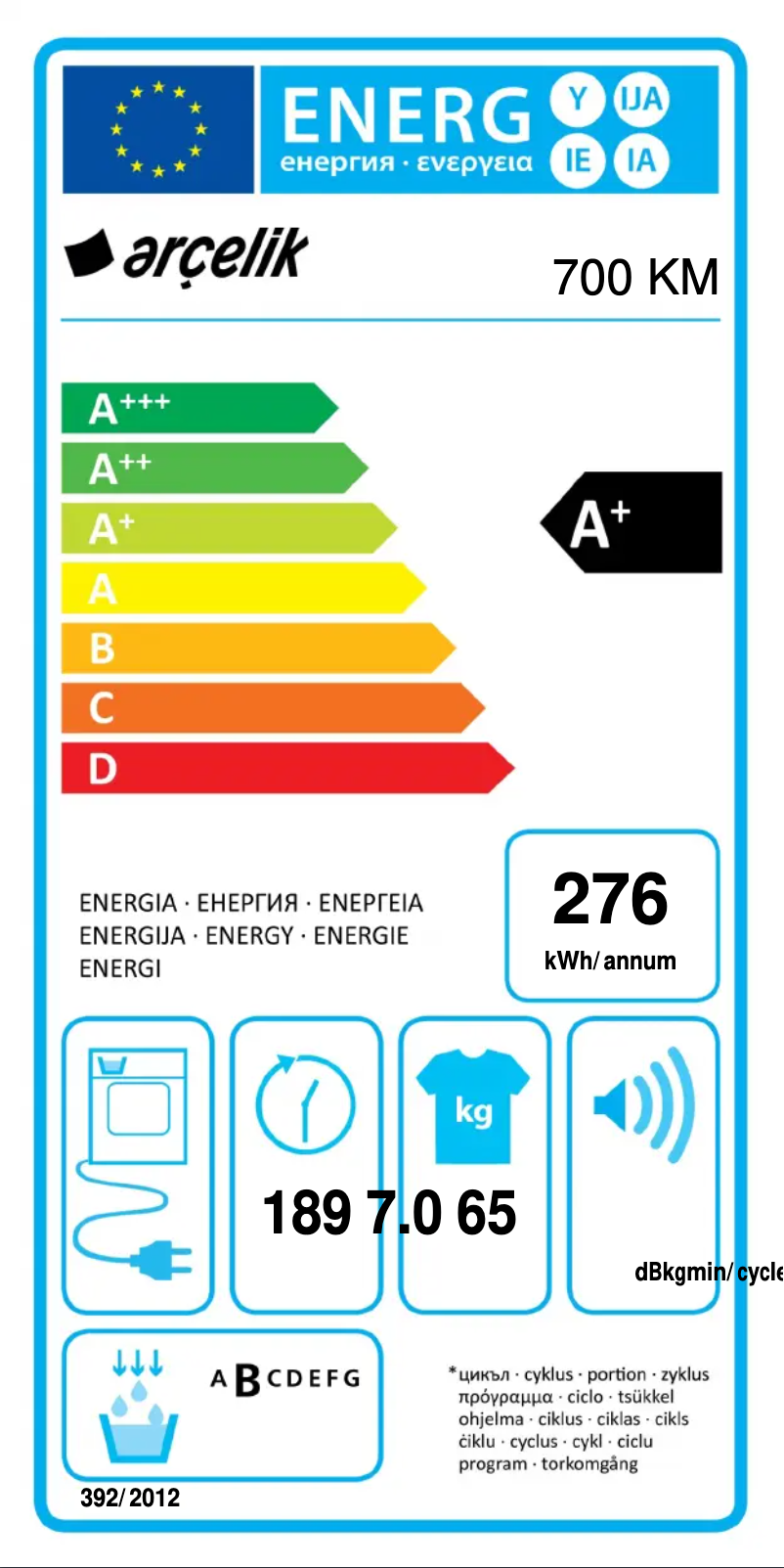 Image de la première page du manuel de l'appareil 700 KM