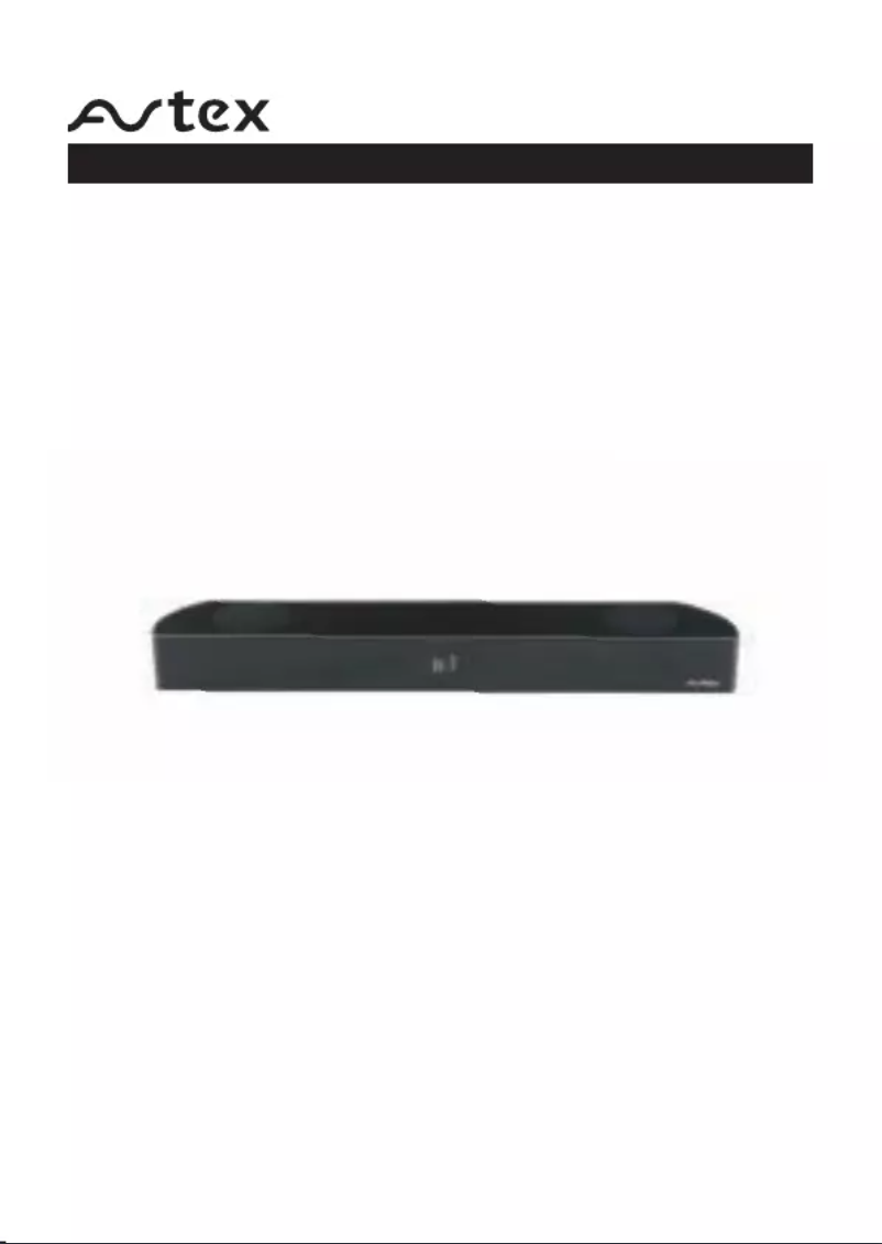 Page n°1 - Manuel utilisateur Avtex SB-195BT