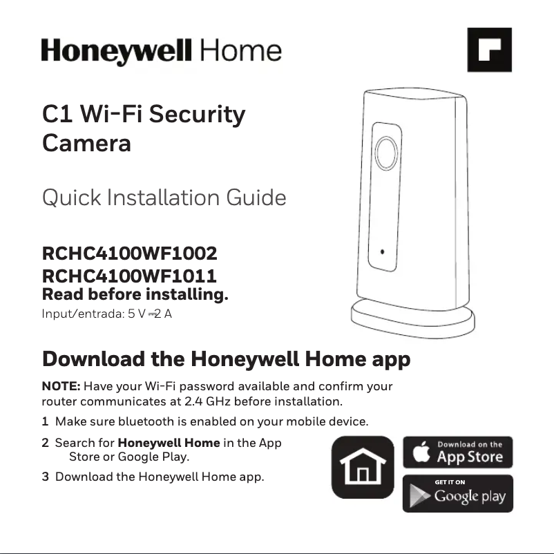 Image de la première page du manuel de l'appareil HSHSSTARTERC1