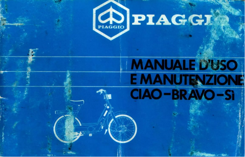 Image de la première page du manuel de l'appareil Ciao