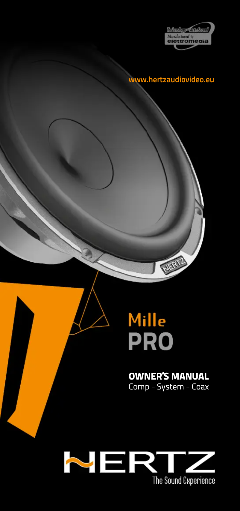 Page n°1 - Manuel utilisateur Hertz Mille Pro MP 28.3