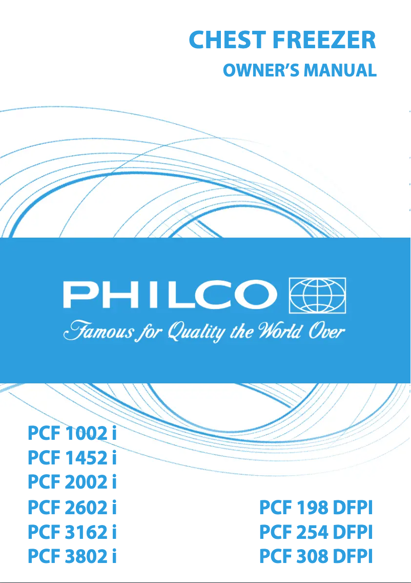 Page n°1 - Manuel utilisateur Philco PCF 198 DFPI