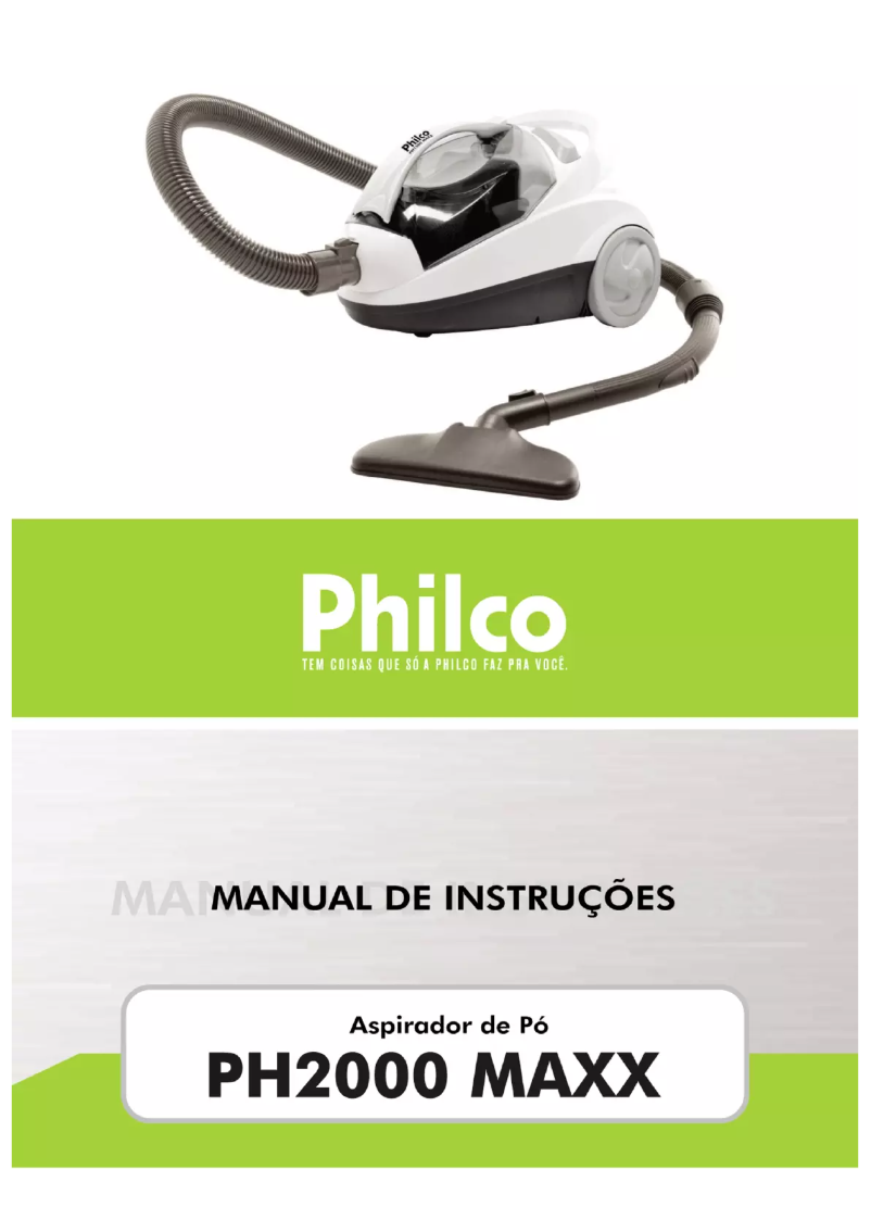 Page n°1 - Manuel utilisateur Philco Maxx PH2000
