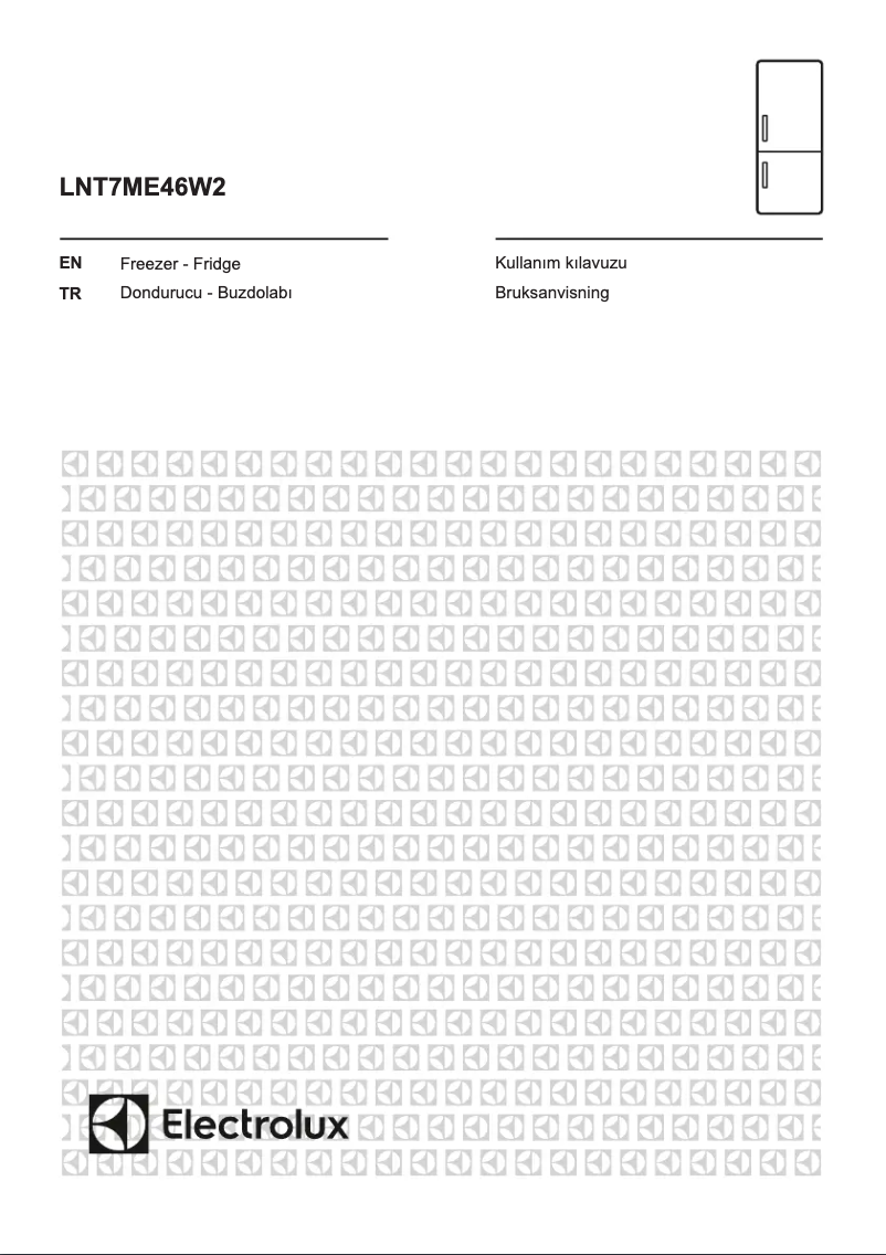 Page 1 de la notice Manuel utilisateur Electrolux LNT7ME46W2