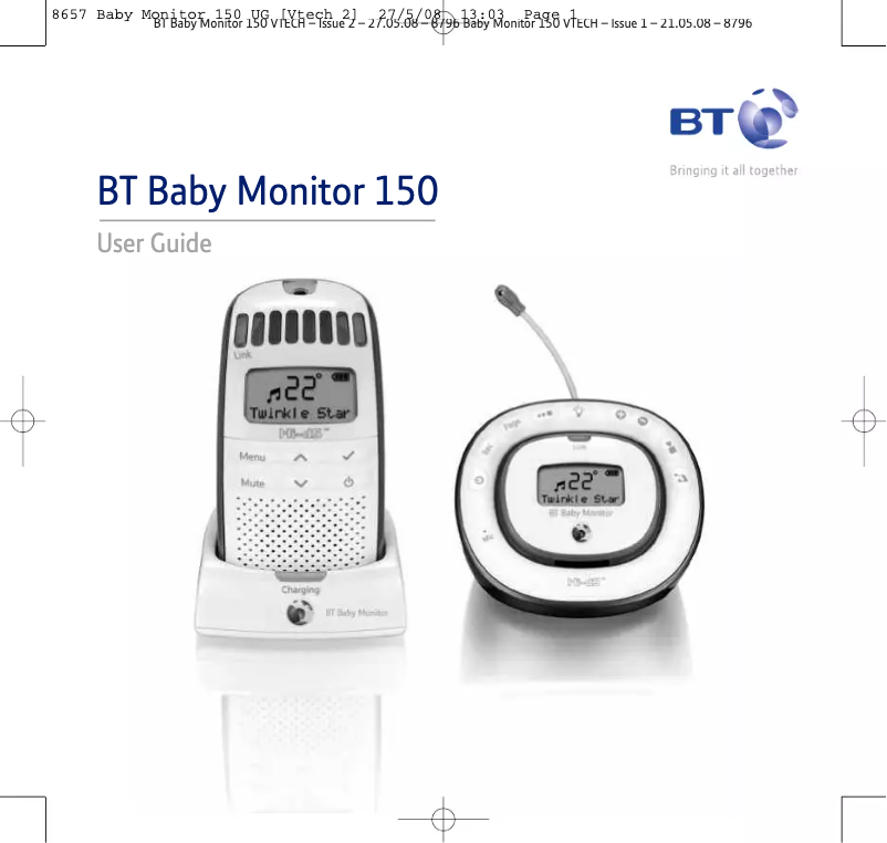 Página 1 del manual Manual de usuario BT 150