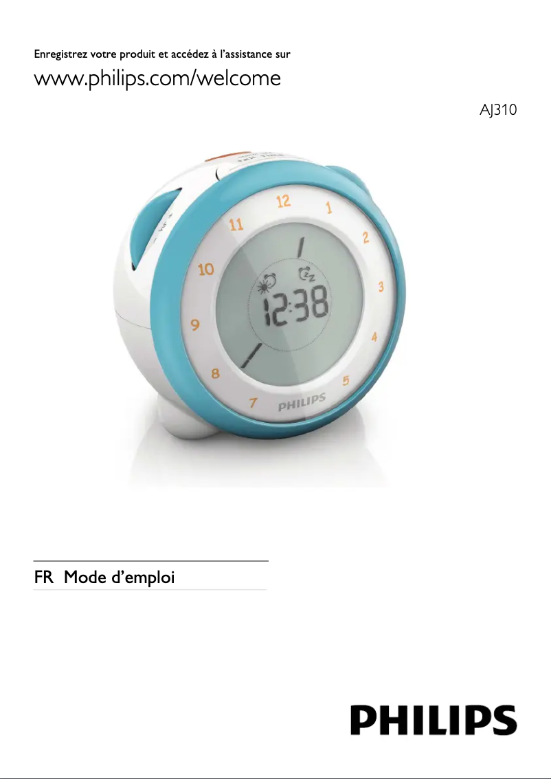 Image de la première page du manuel de l'appareil AJ310
