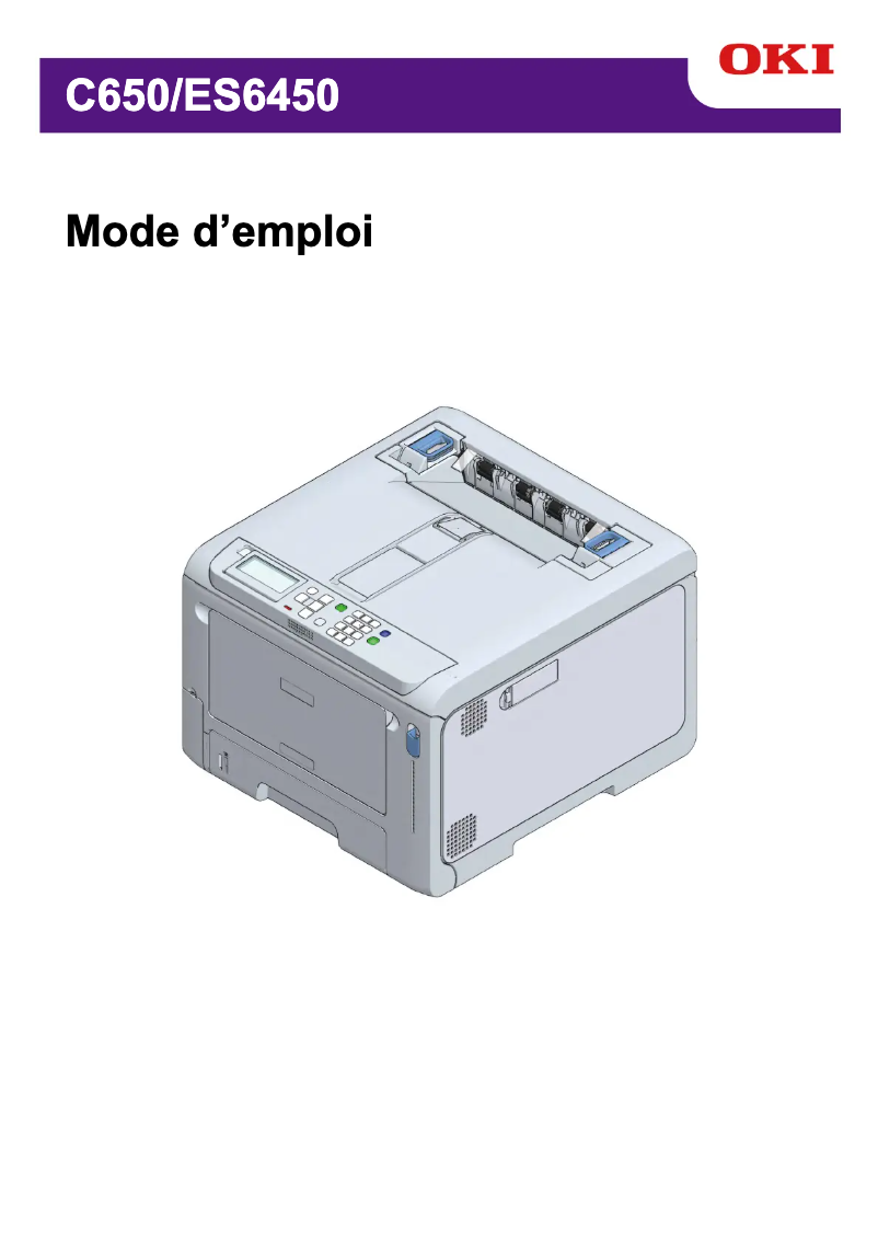 Página 1 del manual Manual de usuario OKI C650