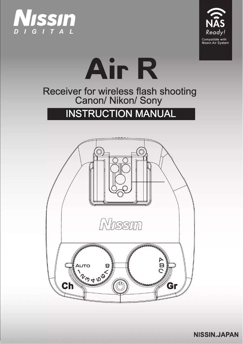 Page n°1 - Manuel utilisateur Nissin Air R