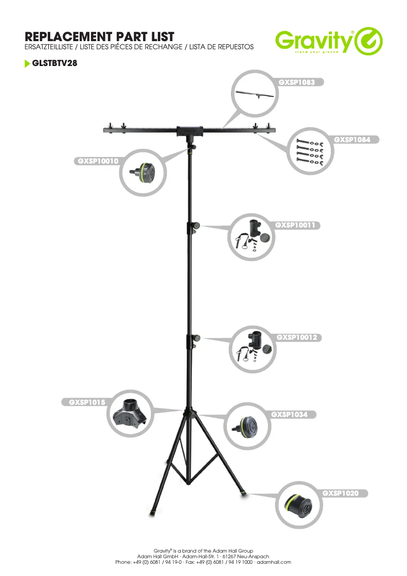 Imagen de la primera página del manual del dispositivo GLSTBTV28