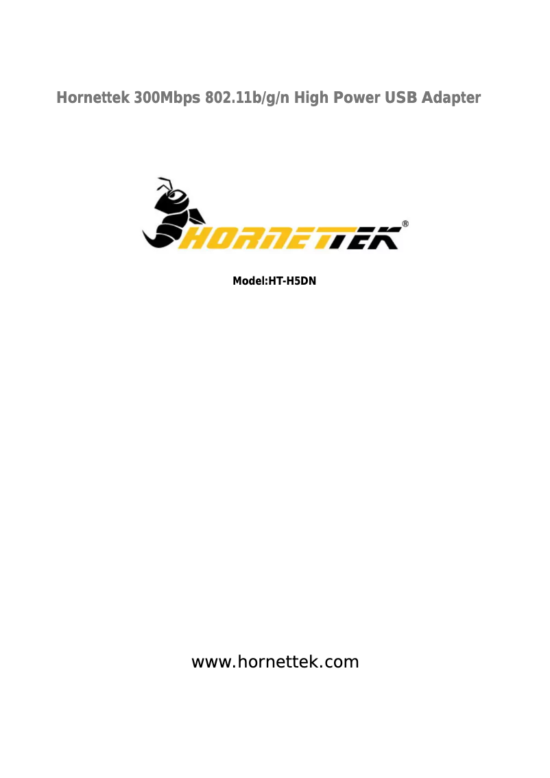 Image de la première page du manuel de l'appareil HT-H5DN