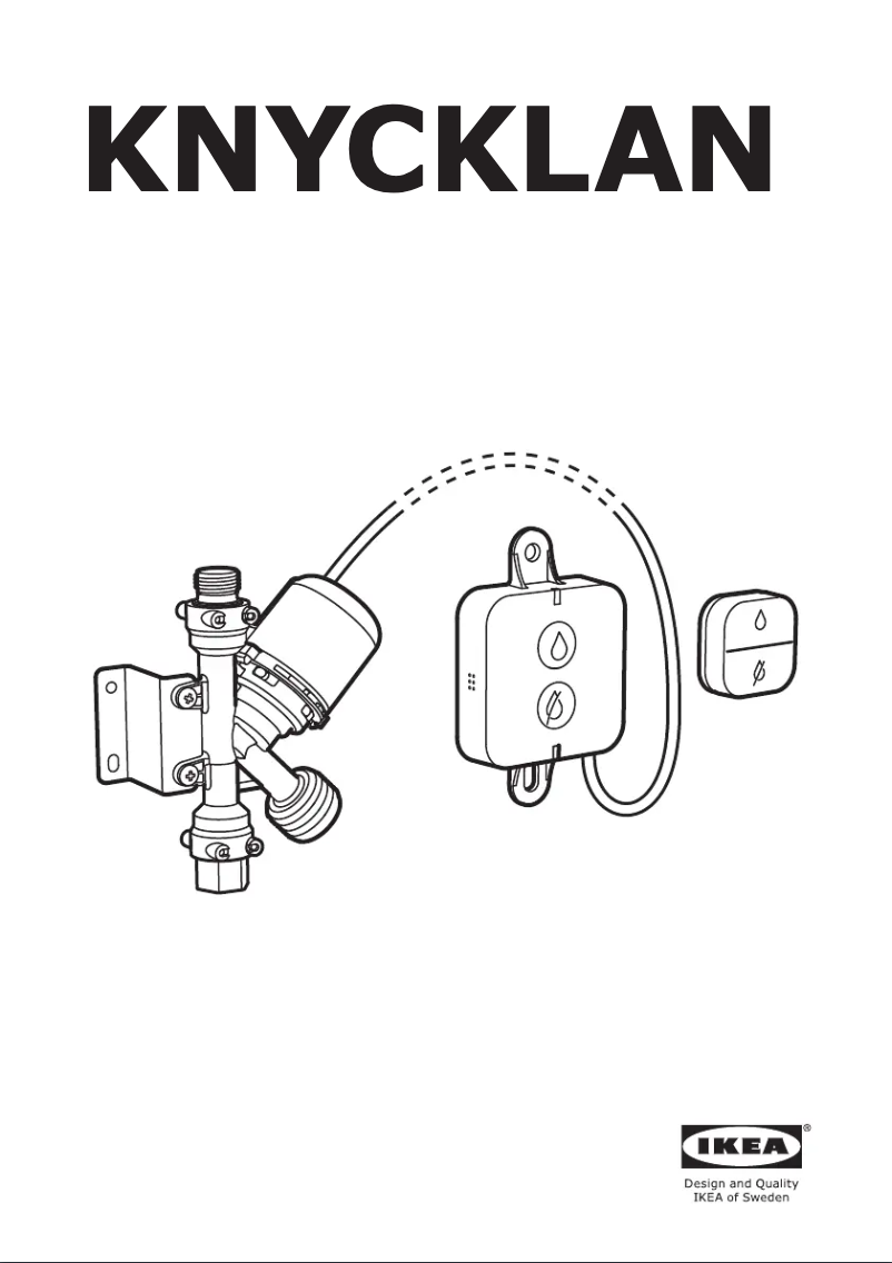 Image de la première page du manuel de l'appareil KNYCKLAN 204.257.24