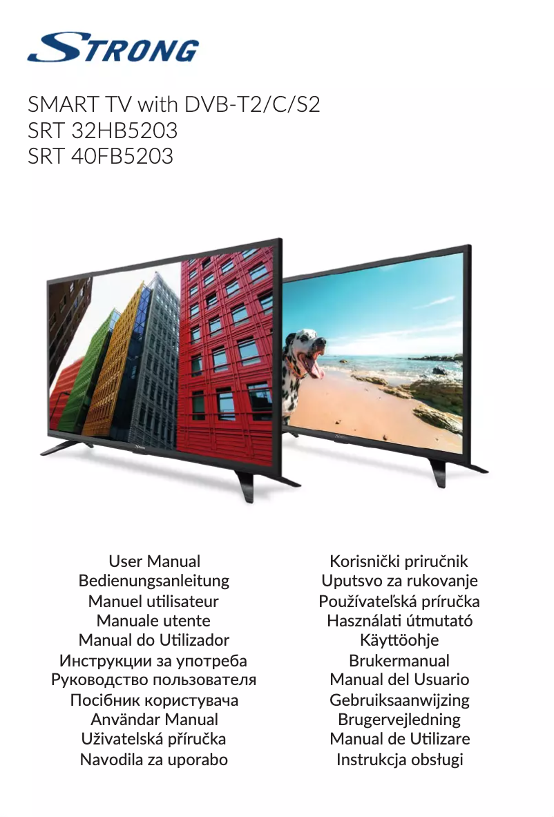 Page n°1 - Manuel utilisateur Strong SRT 32HB5203