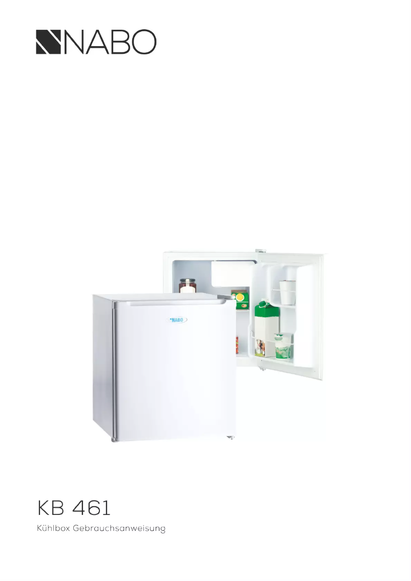 Page n°1 - Manuel utilisateur Nabo KB 461