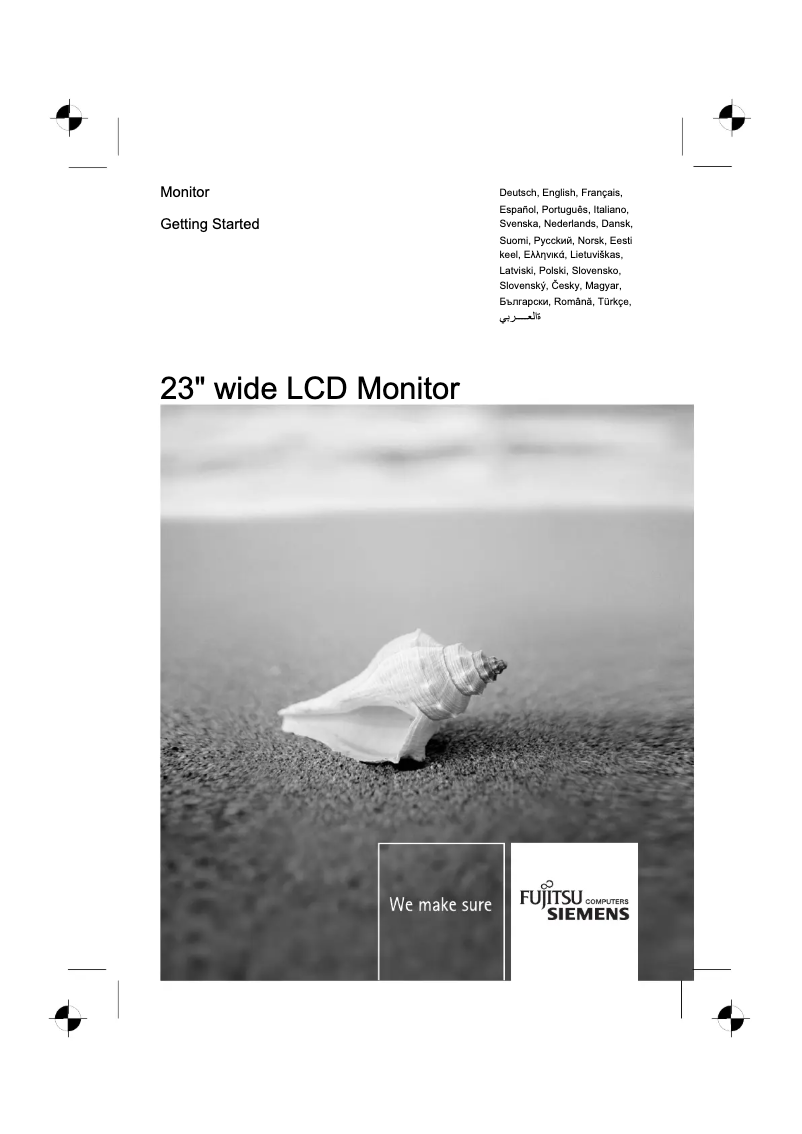 Page n°1 - Manuel utilisateur Fujitsu SL 3230T