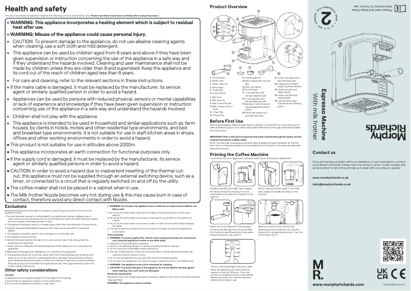 Image de la première page du manuel de l'appareil 172023