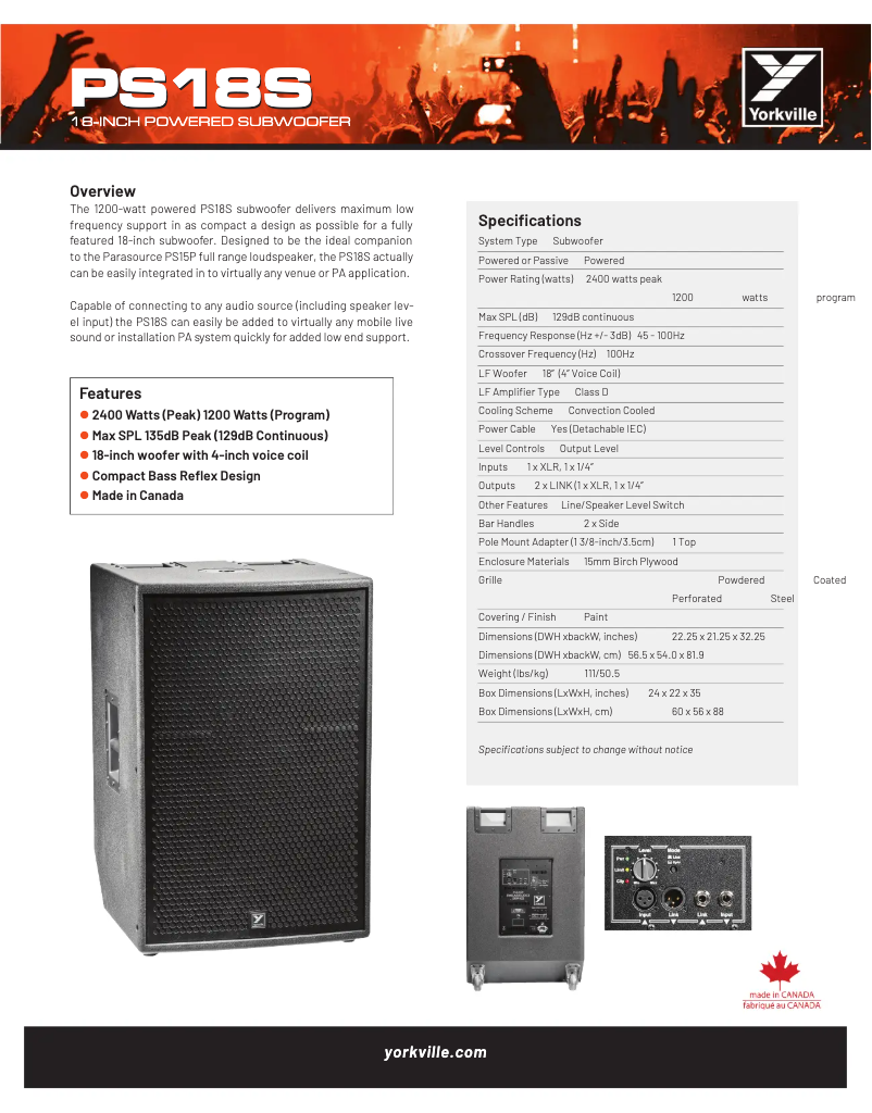 Image de la première page du manuel de l'appareil Parasource PS18S