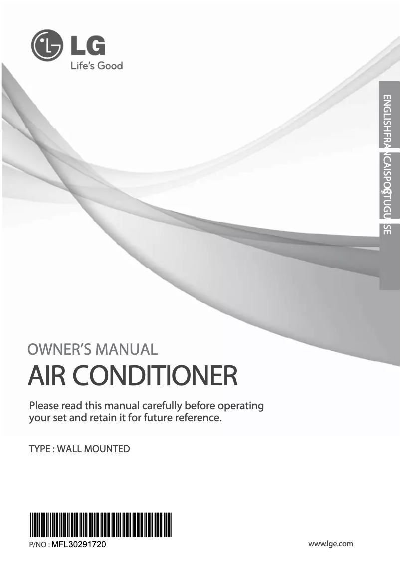 Page 1 de la notice Manuel utilisateur LG HSNC1865NA4