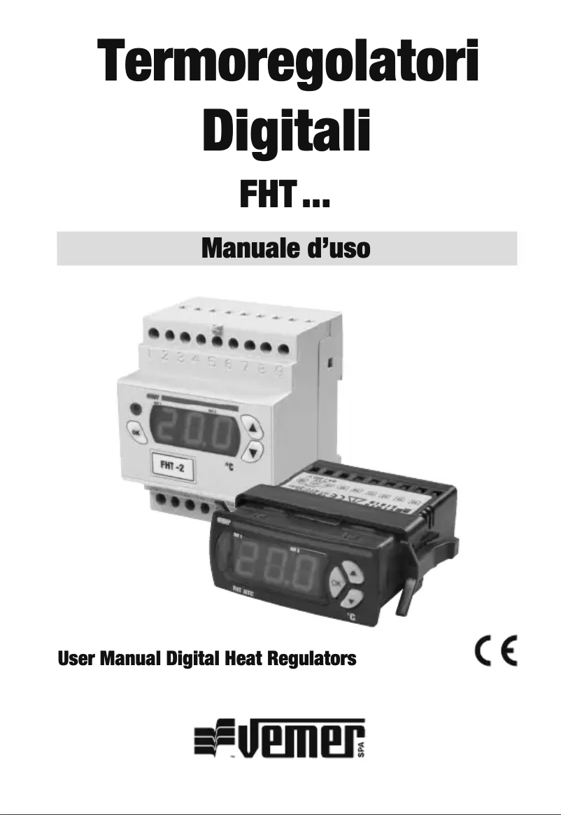 Page n°1 - Manuel utilisateur Vemer FHT-1P3D