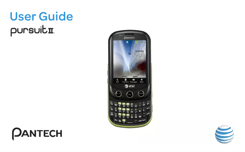 Page n°1 - Manuel utilisateur AT&T Pursuit II