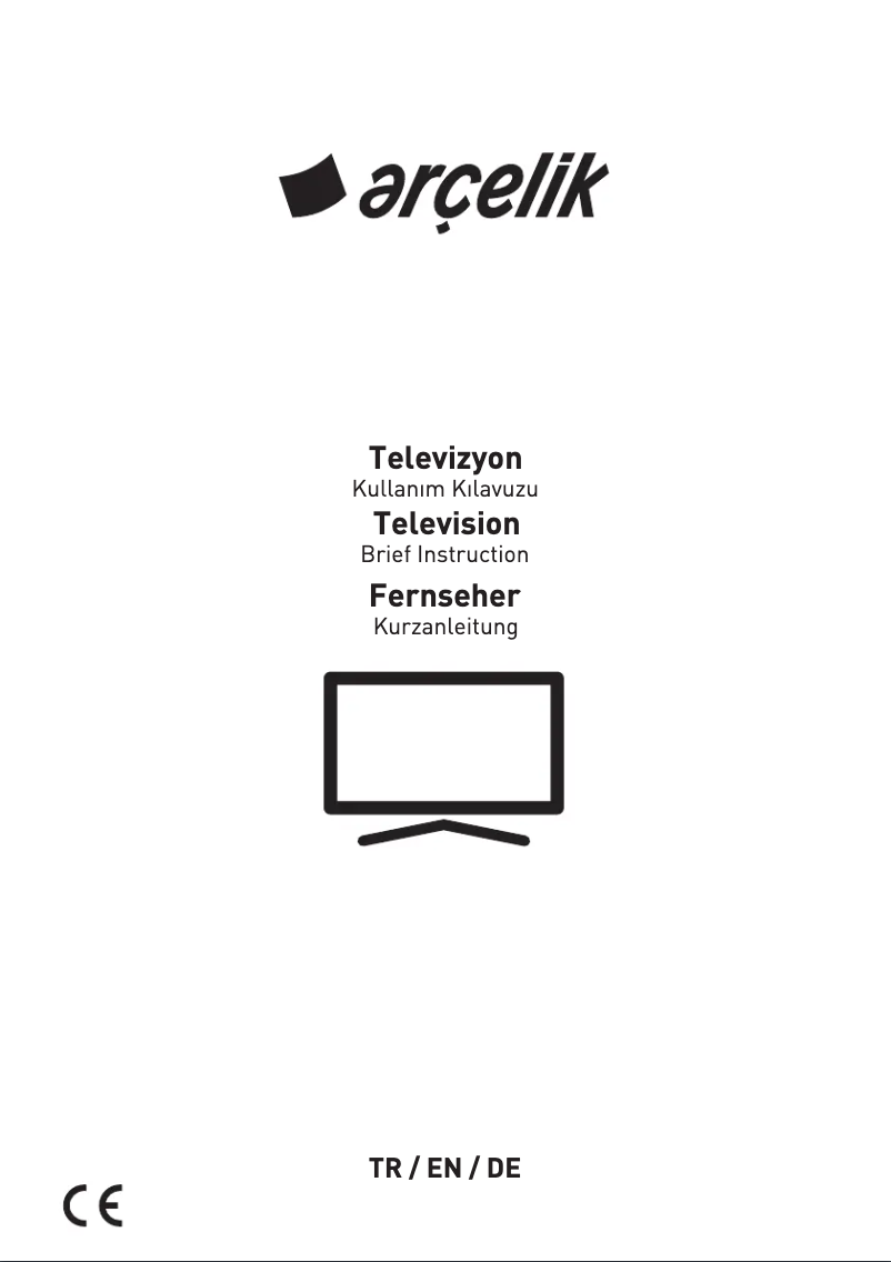 Page n°1 - Manuel utilisateur Arçelik A75 A 870 G